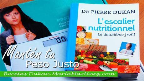 Como mantener el peso perdido con la dieta Dukan Nueva dieta Dukan: como mantener el peso perdido con la Escalera Nutricional