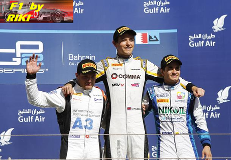 GP2 - SPRINT DEL GP DE BAHREIN 2014 - JULIAN LEAL REPITE PODIO