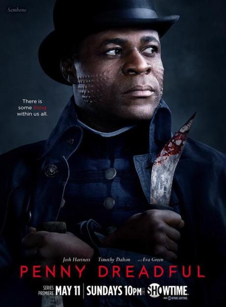 ‘Penny Dreadful’: Pósters promocionales de Sir Malcolm Murray y Sembene. showtime-penny-dreadful-sembene
