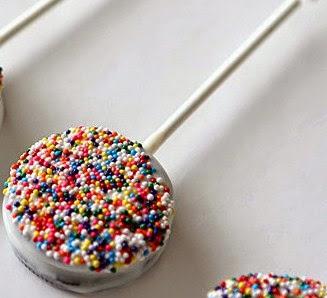 Oreo Pops de Chocolate blanco