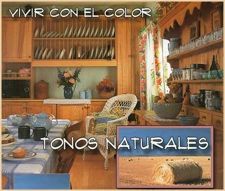 Decorar con colores naturales