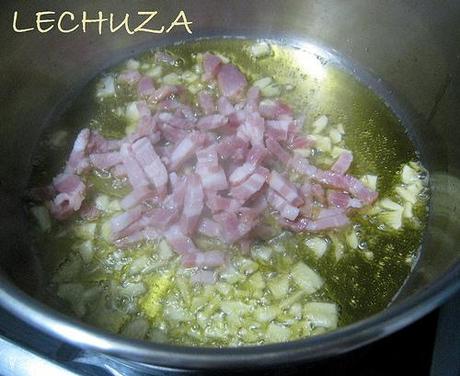 JUDIAS VERDES CON CHORIZO (PRODUCTOS SIN GLÚTEN DE HIPERCOR) JUDIAS CON CHORIZO (2)