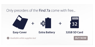 Oppo Find 7a agota la pre reserva en pocos minutos 2 Oppo Find 7a agota la pre reserva en pocos minutos