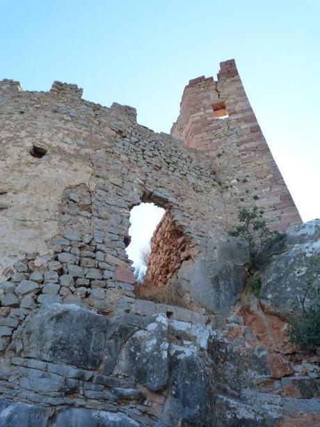 El Castillo de Miravet (Cabanes, Castellón). La Fortaleza Olvidada. Parte alta del Castillo