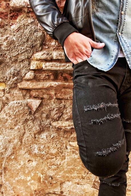 For men: gafas graduadas + denim look For men: gafas graduadas + denim look