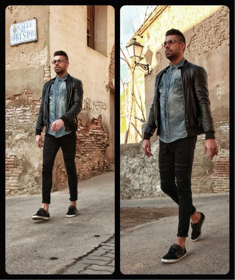 For men: gafas graduadas + denim look For men: gafas graduadas + denim look