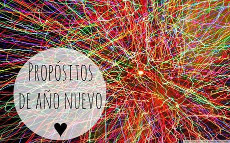 Propósitos de año nuevo. Propósitos de año nuevo.