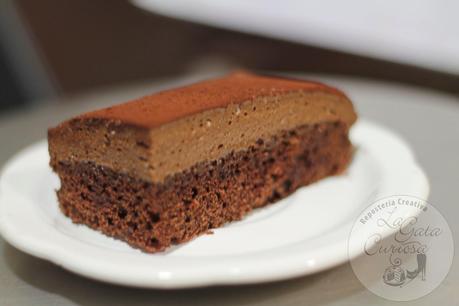 PASTEL DE CHOCOLATE CON CREMA CHIBOUST DE CHOCOLATE. PASTEL DE CHOCOLATE CON CREMA CHIBOUST DE CHOCOLATE.