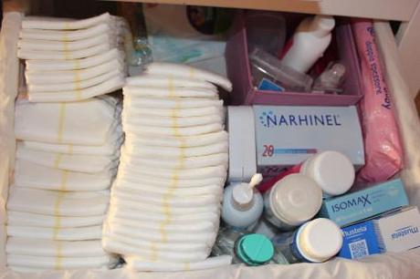 La habitación de Chloe: Parte 2 organización pañales