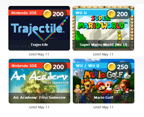 Los Nuevos Juegos Digitales Disponibles en Club Nintendo (abril 2014)