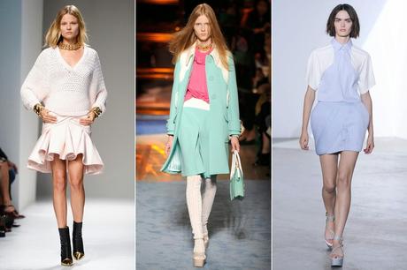 Tendencias Primavera - Verano 2014: Colores pastel