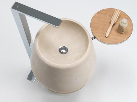 José Manuel Ferrero esculpe Stonehenge, la mágica colección de baño Men{H}ir para L’Antic Colonial. Men{H}ir de estudi{H}ac para l.Antic Colonial 3 (Copiar)