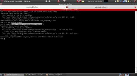 Hacking con Python Parte 10 – Mechanize para interactuar con aplicaciones web