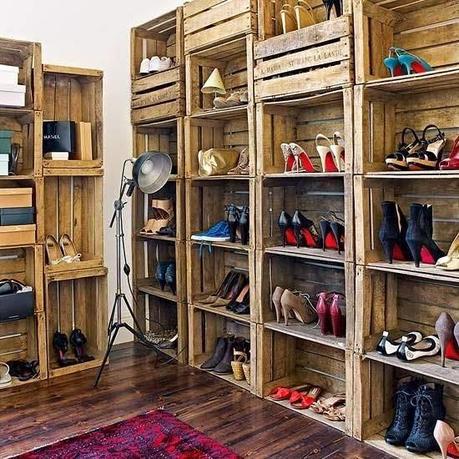 Organización de Zapatos...Muebles Zapateros