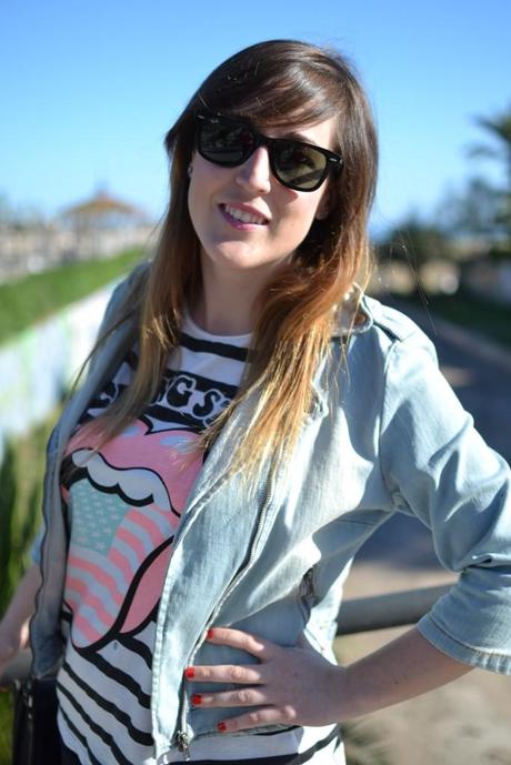 Look of the day: Rolling stone t-shirt Look of the day: Rolling stone t-shirt