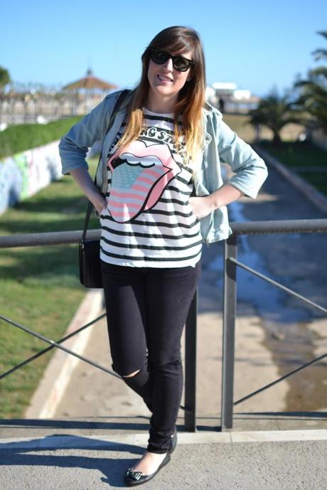 Look of the day: Rolling stone t-shirt Look of the day: Rolling stone t-shirt