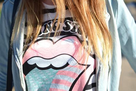 Look of the day: Rolling stone t-shirt Look of the day: Rolling stone t-shirt