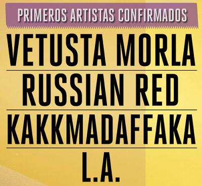 FIZ 2014: Vetusta Morla, Kakkmadaffaka, Russian Red y L.A