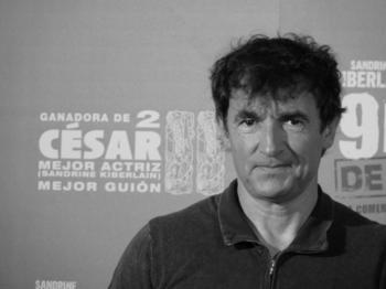 Albert Dupontel en Madrid presentando su última película