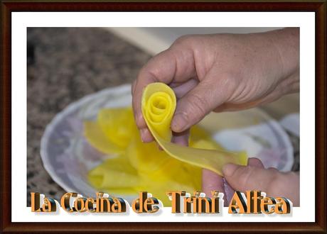 ROSAS DE PATATAS ROSAS DE PATATAS