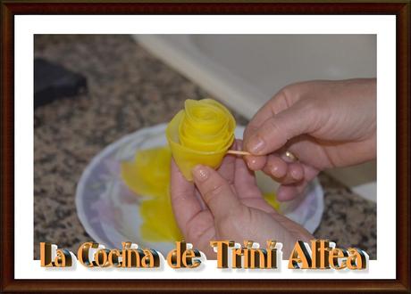 ROSAS DE PATATAS ROSAS DE PATATAS