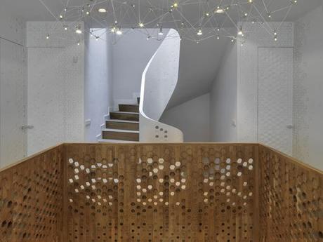 La arquitectura islámica inspira la rehabilitación de un palacete histórico situado en Madrid. paula rosales more and co PALACETE 10