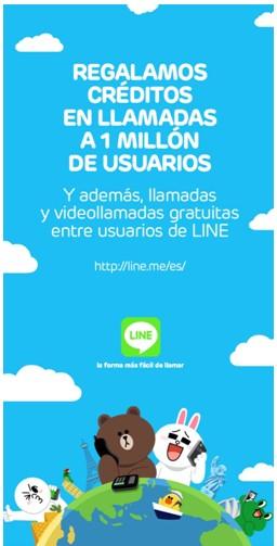 Line Call permite hacer llamadas a teléfonos fijos y móviles – Line regala 100 creditos para llamadas line-call-100-creditos-regalo