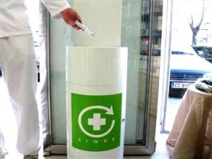 Contenedor de medicamentos Contenedor de medicamentos