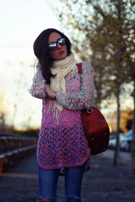 SPRING PINKSweater: Persun Bag: Bimba&Lola, Jeans:Sfe... SPRING PINKSweater: Persun Bag: Bimba&Lola, Jeans:Sfe...