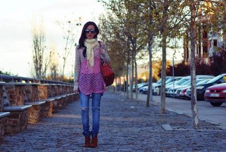 SPRING PINKSweater: Persun Bag: Bimba&Lola, Jeans:Sfe... SPRING PINKSweater: Persun Bag: Bimba&Lola, Jeans:Sfe...