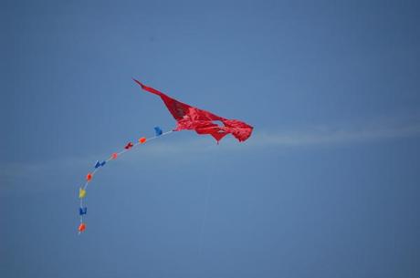 Granito brillante de Lunes: cometa rojo