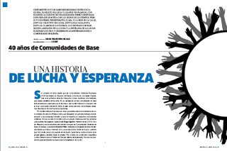 40 años de Comunidades de Base. Una historia de lucha y esperanza 40 años de Comunidades de Base. Una historia de lucha y esperanza