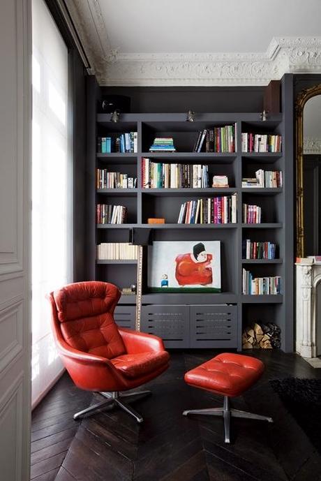 El contraste Parisino. Una vivienda victoriana renovada El contraste Parisino. Una vivienda victoriana renovada