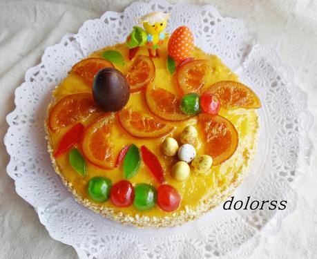 Mona de Pascua de yema Mona de Pascua de yema