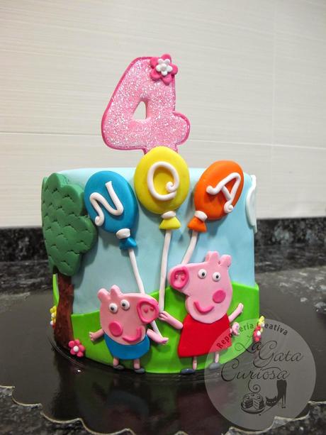 TARTA PEPPA PIG PARA NOA