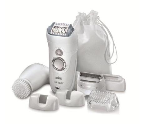 Braun Silk·épil 7 Bonus Edition, ¡depiladora + cepillo facial! accesorios Braun Silk·épil 7 Bonus Edition