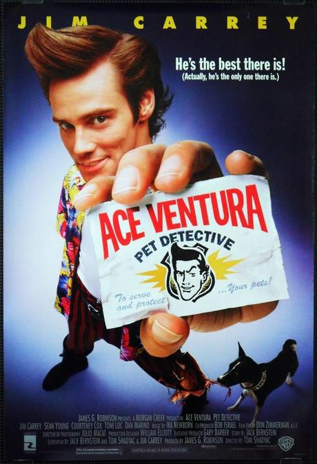 JIM CARREY: 'Ace Ventura, Detective de Mascotas', de Tom Shadyac. Cuando él lo es todo