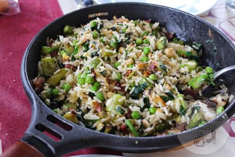 ARROZ SALTEADO EN VERDE