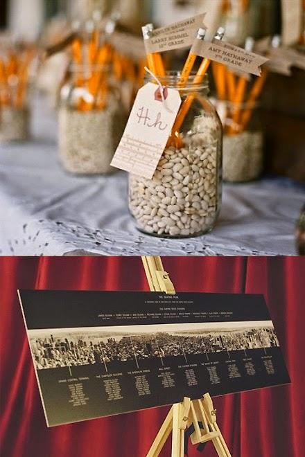 Formas originales de distribuir las mesas en bodas
