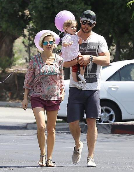 Elsa Pataky Chris Hemsworth India Rose