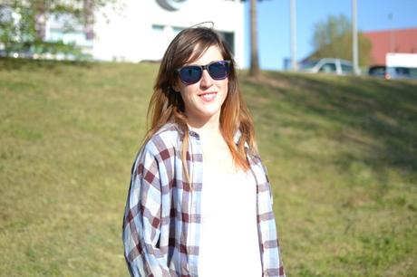 Look of the day: New plaid Zara shirt