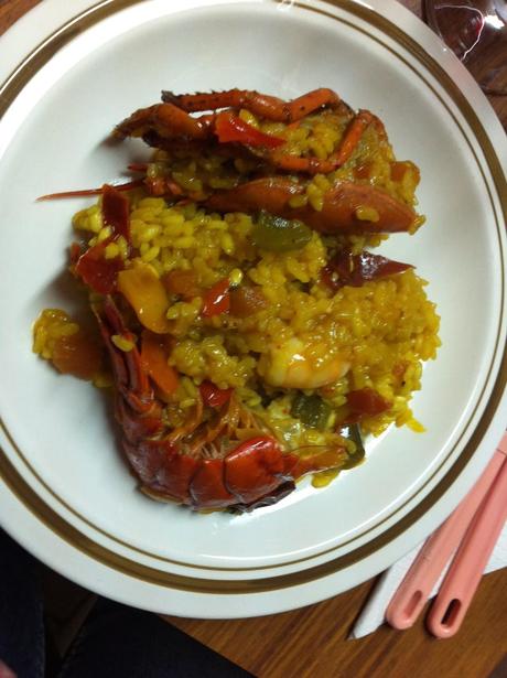 arroz con bogavante en casa de Maria arroz con bogavante en casa de Maria