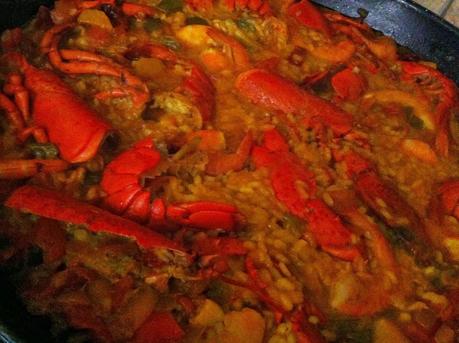 arroz con bogavante en casa de Maria arroz con bogavante en casa de Maria