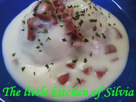 Coliflor con besamel Coliflor con besamel