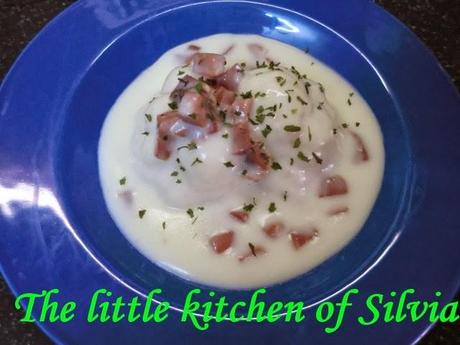 Coliflor con besamel Coliflor con besamel