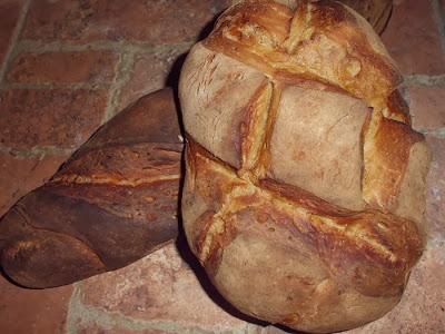 pan de centeno casero