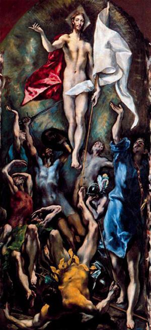 Resurrección de Cristo (1597-1604). El Greco.