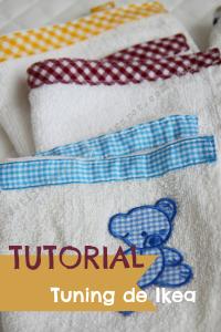 4 tutoriales para bebé Tutorial toallas bebé