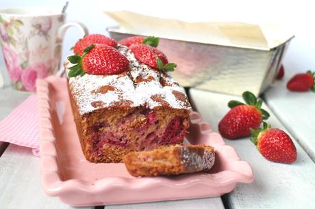 Plum cake de fresas Plum cake de fresas