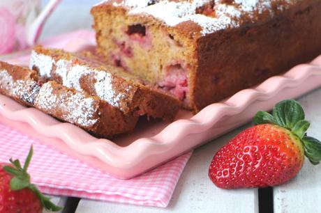 Plum cake de fresas Plum cake de fresas